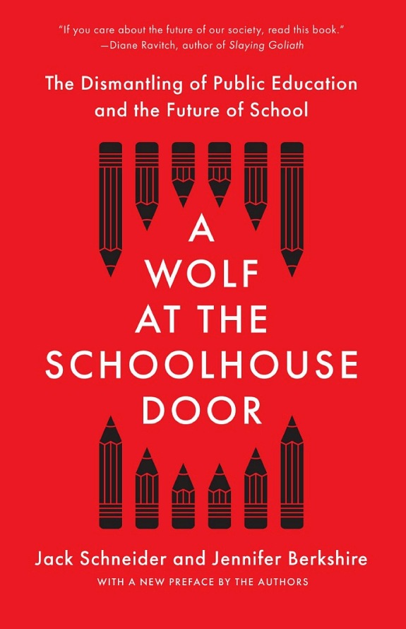 Cover of A Wolf at the Schoolhouse Door